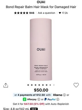 Ouai hair mask